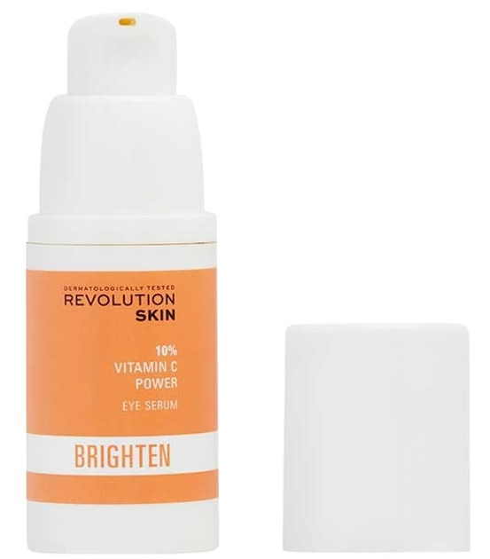 Serum pod oczy Revolution Brighten z witaminą C 10% 15 ml (5057566631662) - obraz 1