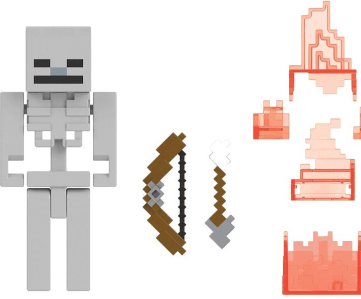 Набір фігурок Minecraft Biome Builds Skeleton 8 см JCN31 (194735273447) - зображення 2