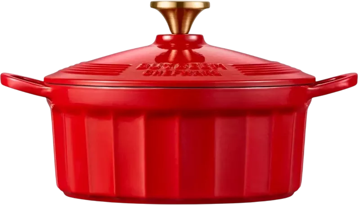 Гусятниця Buydeem чавунна емальована Koi Red 2.9 л (6950386619232) - зображення 1