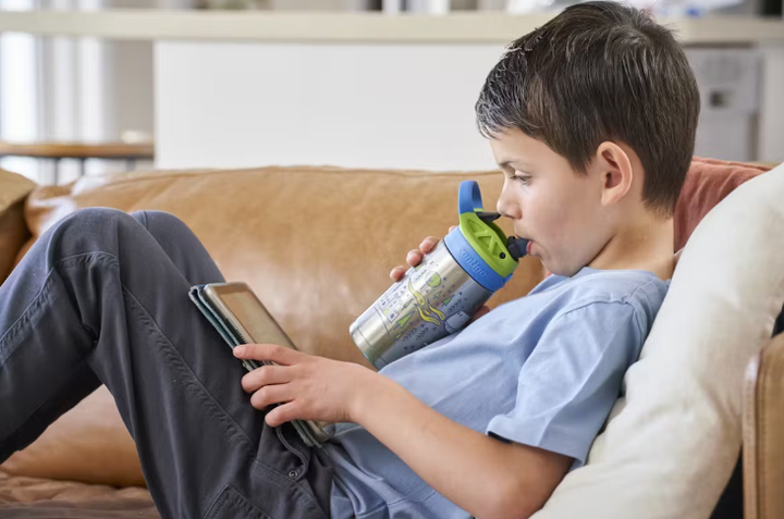 Пляшка для води Contigo Easy Clean Matcha Dragon стальна 380 мл (840276163609) - зображення 6
