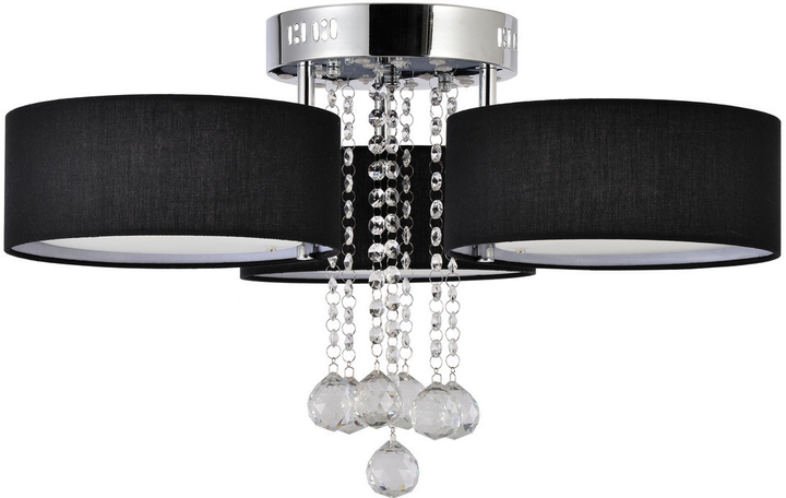 Lampa sufitowa Light Prestige Gambela LP-991/3C BK - obraz 2