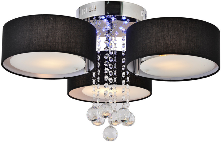 Lampa sufitowa Light Prestige Gambela LP-991/3C BK - obraz 5