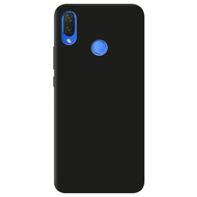 Чохол для Huawei P Smart Plus чорний матовий soft touch (11050050212079169) - Фото 1 Чохол для Huawei P Smart Plus чорний матовий soft touch (11050050212079169) - зображення 1