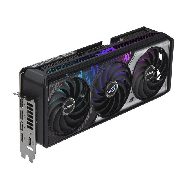 Відеокарта GeForce RTX 5070 12 ГБ GDDR7 з технологією охолодження та підсвічуванням чорна - зображення 5