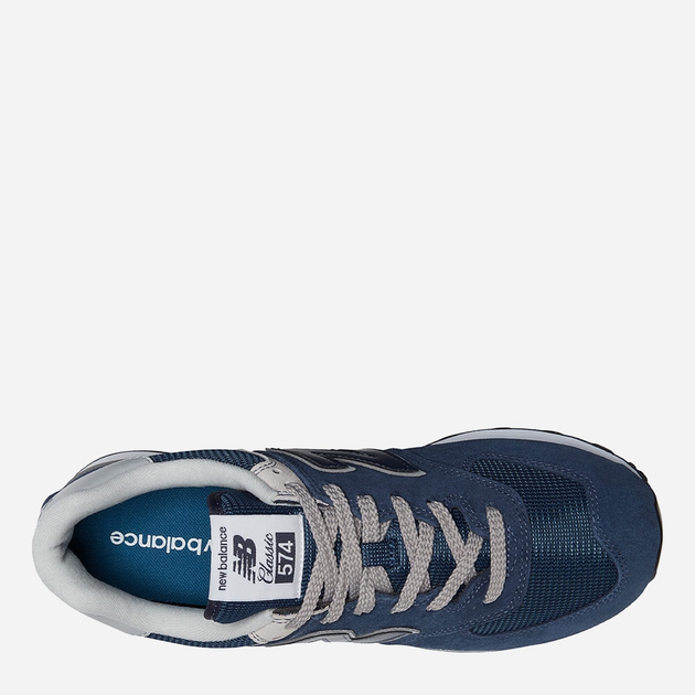 Buty sportowe męskie New Balance 574 ML574EVN 43 (9.5US) Granatowe (195907806012) - obraz 5