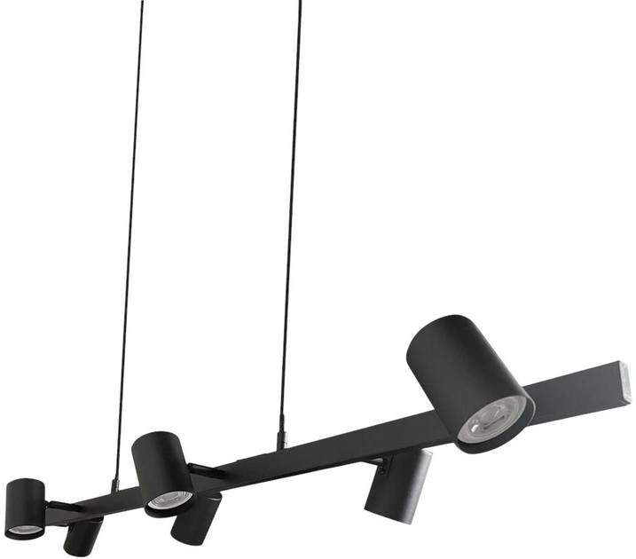 Lampa wisząca Light Prestige Snow 6xGU10 Black (LP-731/6L BK) - obraz 2