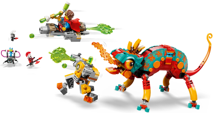 Конструктор LEGO DREAMZzz Вогняний хамелеон Матео 443 елемента (71492) - зображення 4