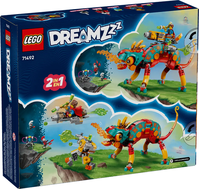 Конструктор LEGO DREAMZzz Вогняний хамелеон Матео 443 елемента (71492) - зображення 6