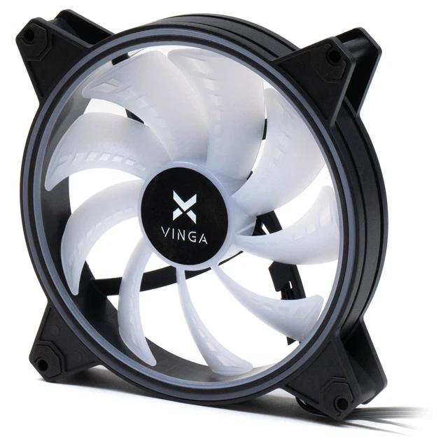 Кулер до корпусу Vinga RGB fan-11 - Фото 6 Кулер до корпусу Vinga RGB fan-11 - зображення 6
