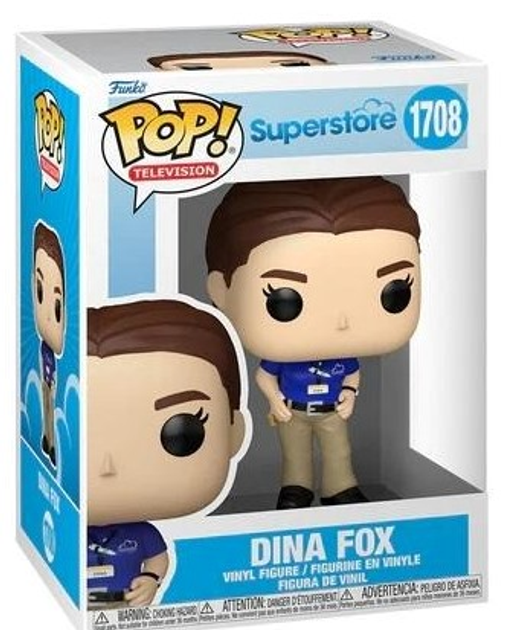 Фігурка Funko pop! Television: Superstore - Dina Fox 9.9 см 1708 (83971) (889698839716) - зображення 1