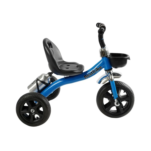 Трехколесный велосипед детский с корзиной и бутылочкой Best Trike Синий - изображение 2