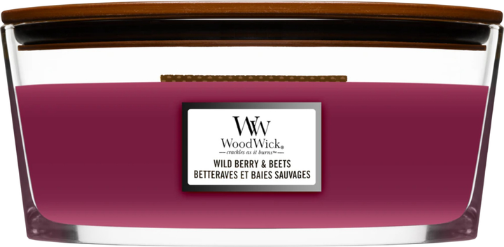 Ароматична свічка Woodwick Wild Berry & Beets 453.6 г (5038581129914) - зображення 1