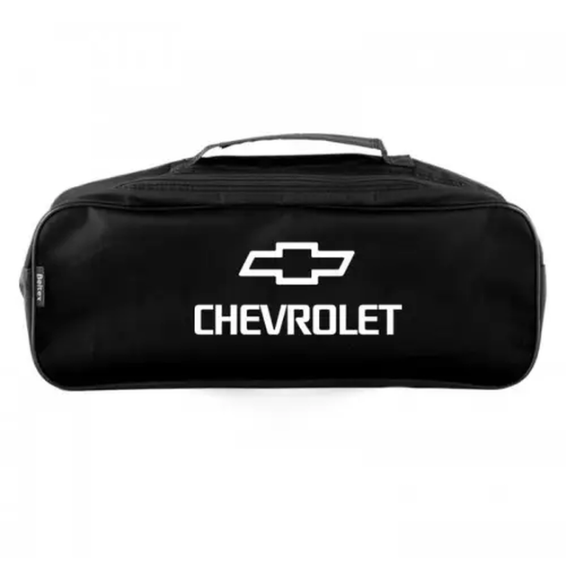 Набор автомобилиста AUTOMIX C7 Chevrolet, Огнетушитель ВП1, знак аварийный , аптечка, провода, автокомпрессор. - изображение 2