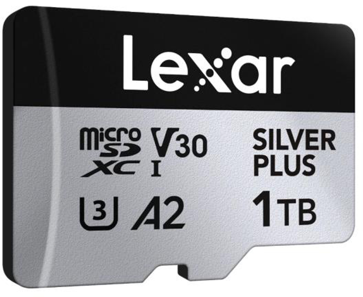 Карта памяти Lexar Professional Silver Plus microSDXC 1TB UHS-I U3 V30 A2 (LMSSIPL001T-BNANG) - изображение 2