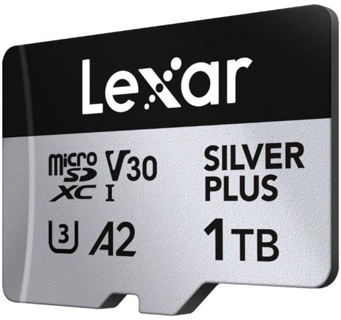 Карта памяти Lexar Professional Silver Plus microSDXC 1TB UHS-I U3 V30 A2 (LMSSIPL001T-BNANG) - изображение 3