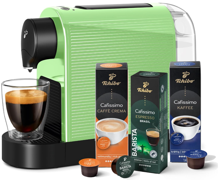 Капсульна Кавоварка Tchibo Cafissimo Pure Plus Happy Matcha - изображение 7