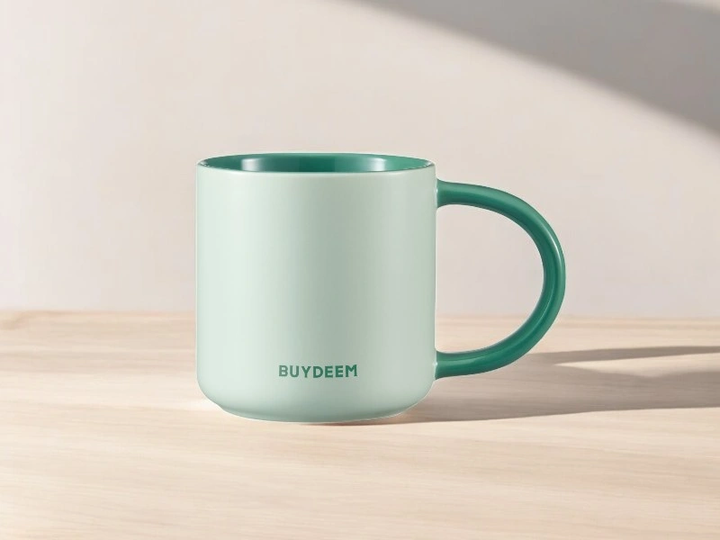 Kubek Buydeem keramiczny Cozy Greenish 300 ml (6950386612707) - obraz 3