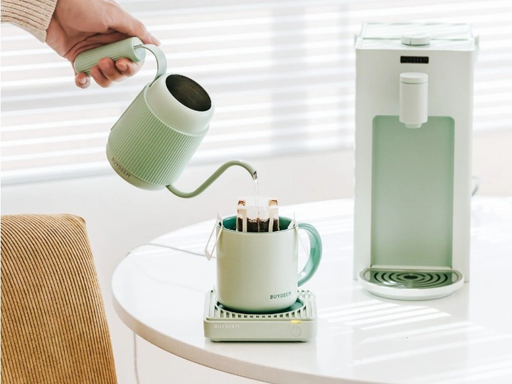 Kubek Buydeem keramiczny Cozy Greenish 300 ml (6950386612707) - obraz 6