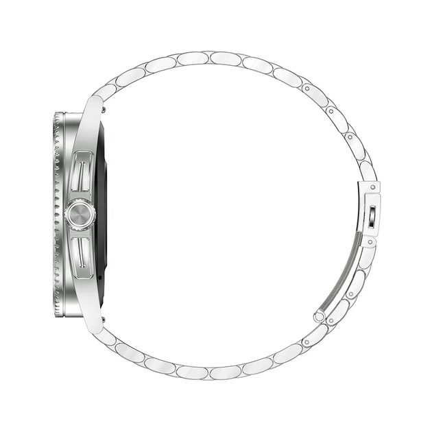 Умные часы Lemfo CF52 Metal для измерения давления и пульса (Серебристый) - изображение 4