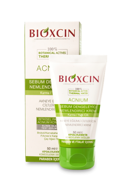 Крем для для лица Bioxcin Acnium для жирной и склонной к акне кожи 50мл - изображение 2