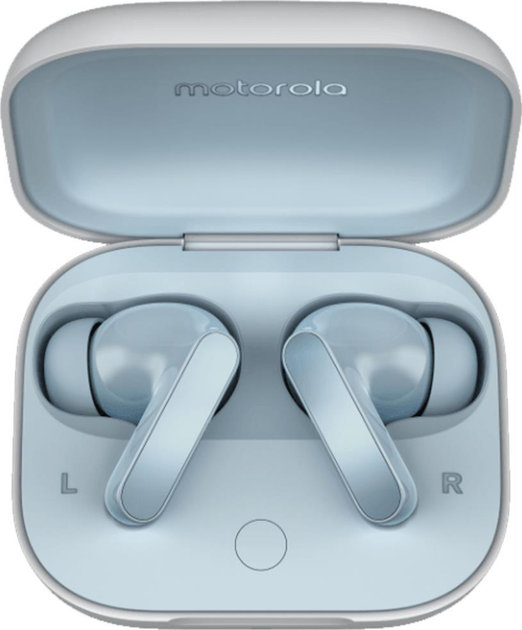 Навушники Motorola Moto Buds Glacier Blue (PG38C05749) - зображення 3