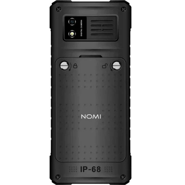 Термінал Nomi i2420 Black-grey - Фото 2 Термінал Nomi i2420 Black-grey - зображення 2
