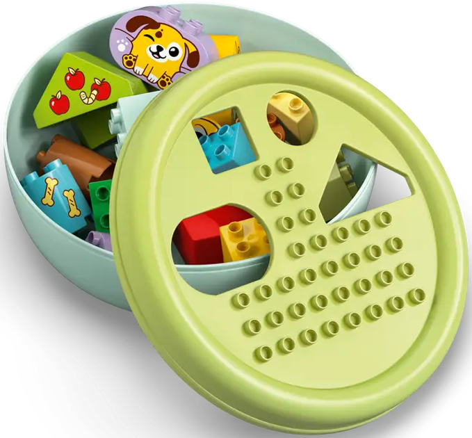 Zestaw klocków LEGO Duplo Sorter kształtów: Dom szczeniaczków 17 elementy (10441) - obraz 3