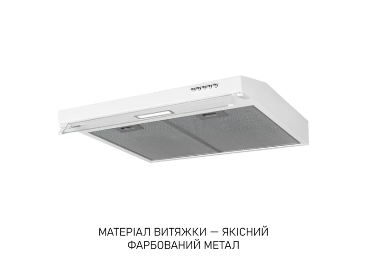 Витяжка плоска Minola HPL 633 WH - зображення 8