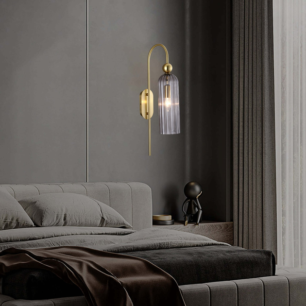 Настінний світильник Light Prestige Piega LP-939/1W Димчастий - зображення 6