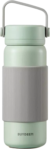 Термос Buydeem з заварником Cozy Greenish 400 мл (6950386607567) - зображення 1
