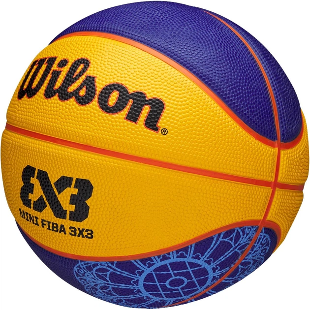 Баскетбольний Міні-М'яч Wilson FIBA 3x3 Mini Paris 2024(WZ3015101XB3) 3 - изображение 3