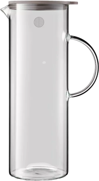 Dzbanek Buydeem szklany z silikonową pokrywką 1200 ml (6950386605112) - obraz 1