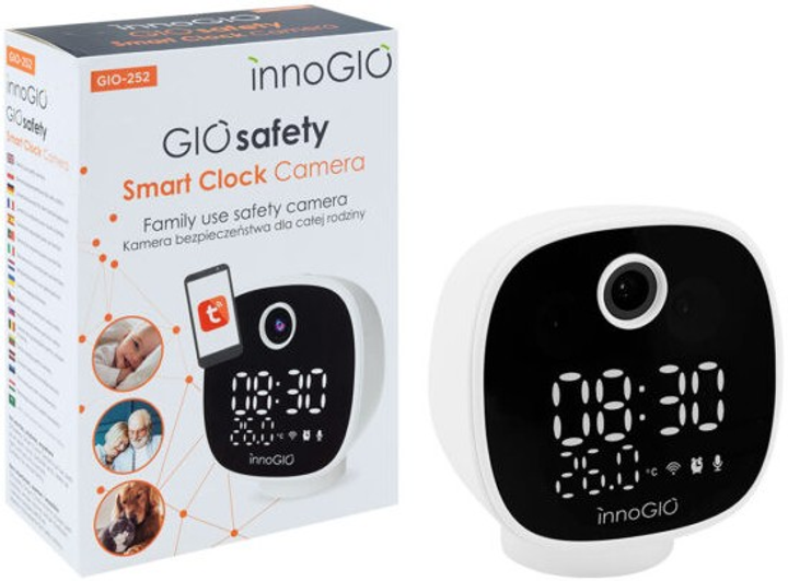 Радіоняня Innogio GIOsafety GIO-252 (5904405021675) - зображення 2