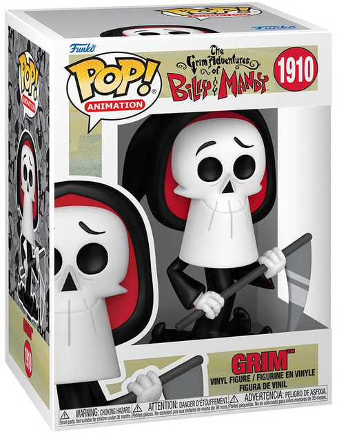 Figurka Funko Pop! Animation: B&M Grim 83533 (889698835336) - obraz 1