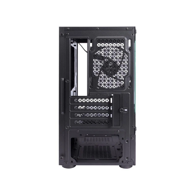 Корпус 1stPlayer Mi2-A-BK-2F7R-1F7 Black без БП - зображення 9
