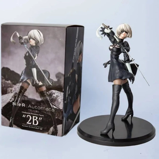 コヨーテ　オブジェ　2体ペア Аниме фигурка NieR: Automata Yorha No.2 Type B, Йорха ТуБи с мечем