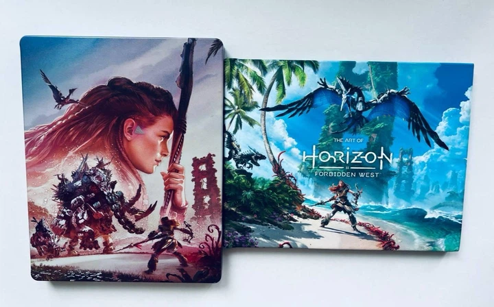 Horizon Forbidden West Special Edition (2 диска в комплекте), русские субтитры - диск для PlayStation 4, Б/У - Фото 3 Horizon Forbidden West Special Edition (2 диска в комплекте), русские субтитры - диск для PlayStation 4, Б/У - изображение 3