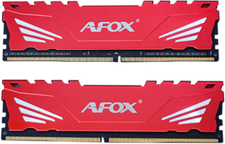 Оперативна памʼять AFOX DDR4-3200 32768MB PC4-25600 (Kit of 2x16384) Gaming (AFLD432PH1CAD) - зображення 1