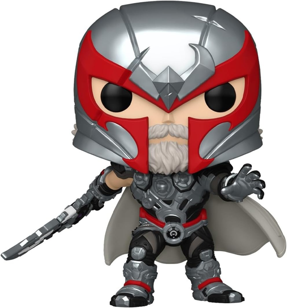 Фігурка Funko pop! Games: Marvel Rivals - Magneto 9.8 см 1065 (83992) (0889698839921) - зображення 2