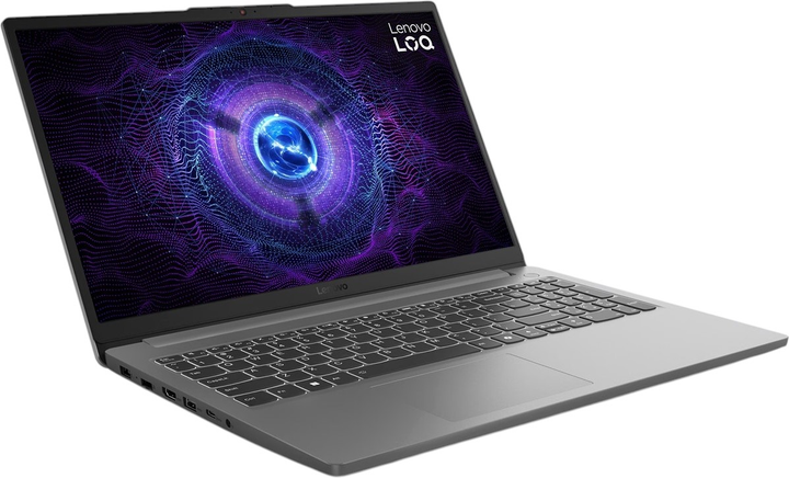 Laptop Lenovo LOQ 15IAX9E (83LK007APB) Luna Grey - obraz 2