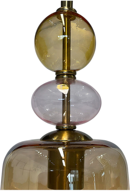 Підвісний світильник Light Prestige Tropea 1xE27 Amber (LP-2004/1P S AM) - зображення 3