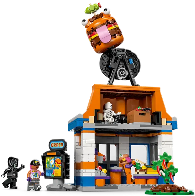 Zestaw klocków LEGO Fortnite Restauracja Durrr Burgerownia 546 elementów (77076) - obraz 4