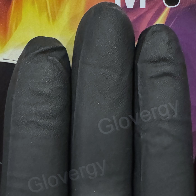 ЩІЛЬНІ нітрилові рукавички чорного кольору Mediok Eclipse розмір XL, 100 шт - зображення 2