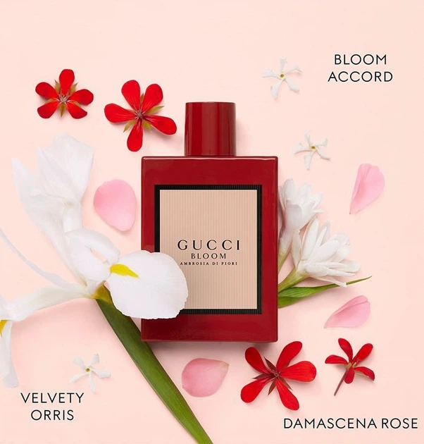 Парфумована вода для жінок Gucci Bloom Ambrosia di Fiori 50 мл - зображення 3