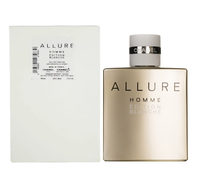 Тестер Парфюмированная вода для мужчин Chanel Allure Homme Edition Blanche 100 мл - Фото 1 Тестер Парфюмированная вода для мужчин Chanel Allure Homme Edition Blanche 100 мл - изображение 1