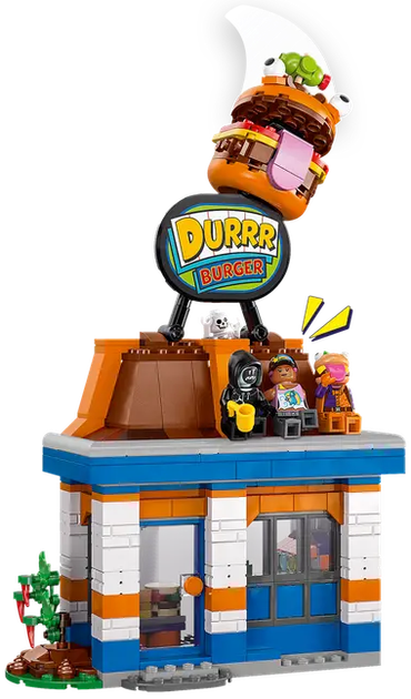 Конструктор LEGO Fortnite Ресторан бургеров Durrr 546 элементов (77076) - Фото 3 Конструктор LEGO Fortnite Ресторан бургеров Durrr 546 элементов (77076) - изображение 3