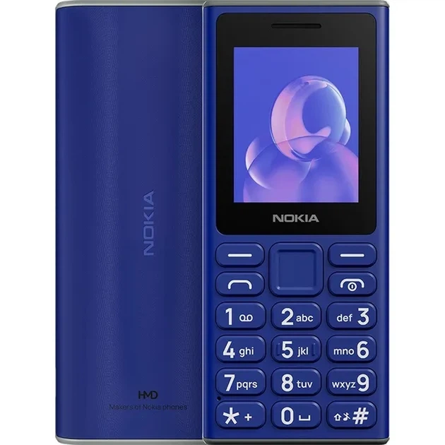 Мобільний телефон Nokia 105 DS 2024 Blue - Фото 1 Мобільний телефон Nokia 105 DS 2024 Blue - зображення 1