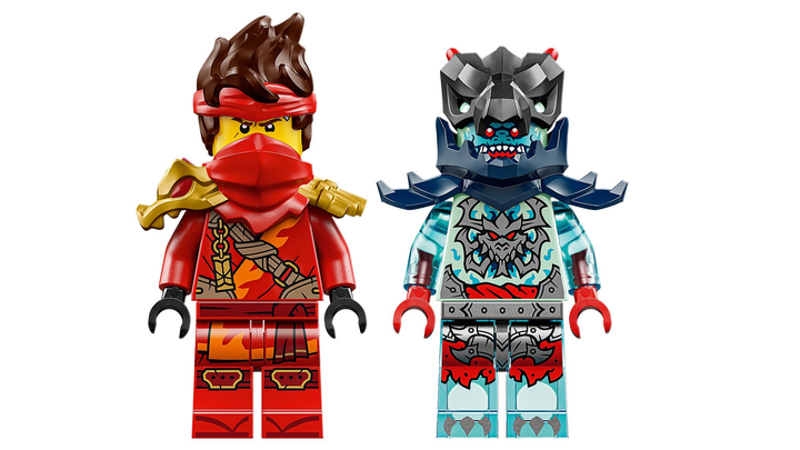 Конструктор LEGO Ninjago Швидкісні перегони Кая на мотоциклі 79 елементів (71838) - зображення 5