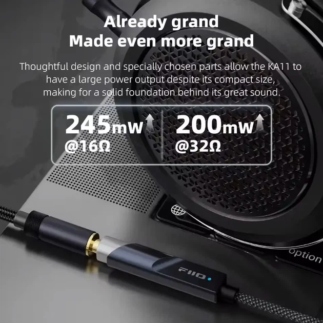 FiiO KA11 Lightning - Портативный ЦАП и усилитель для наушников с кристально чистым звуком Hi-Res - изображение 3