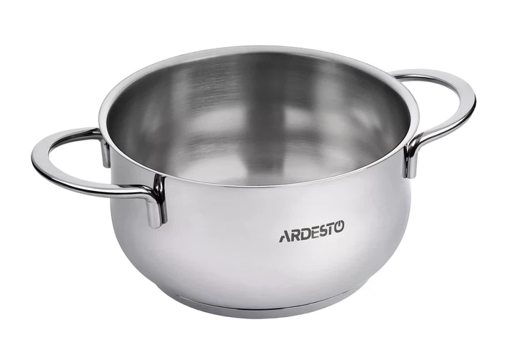 Каструля Ardesto Black Mars 4.3 л 22 см нержавіюча сталь (AR0743S) - зображення 2